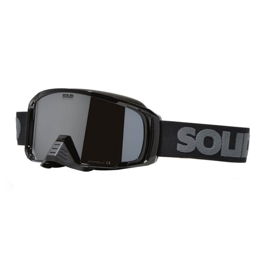 SOLID APOLLO GOGGLE - BLACK - SOLID Helmets